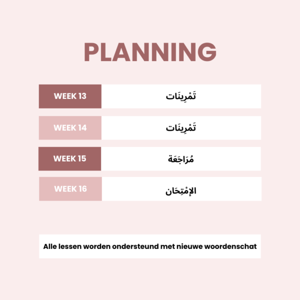 Cursus Arabisch: Niveau 3 - Afbeelding 4